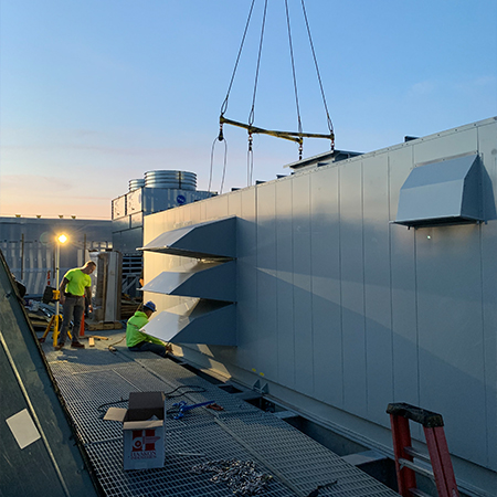 Hvac rooftop unit